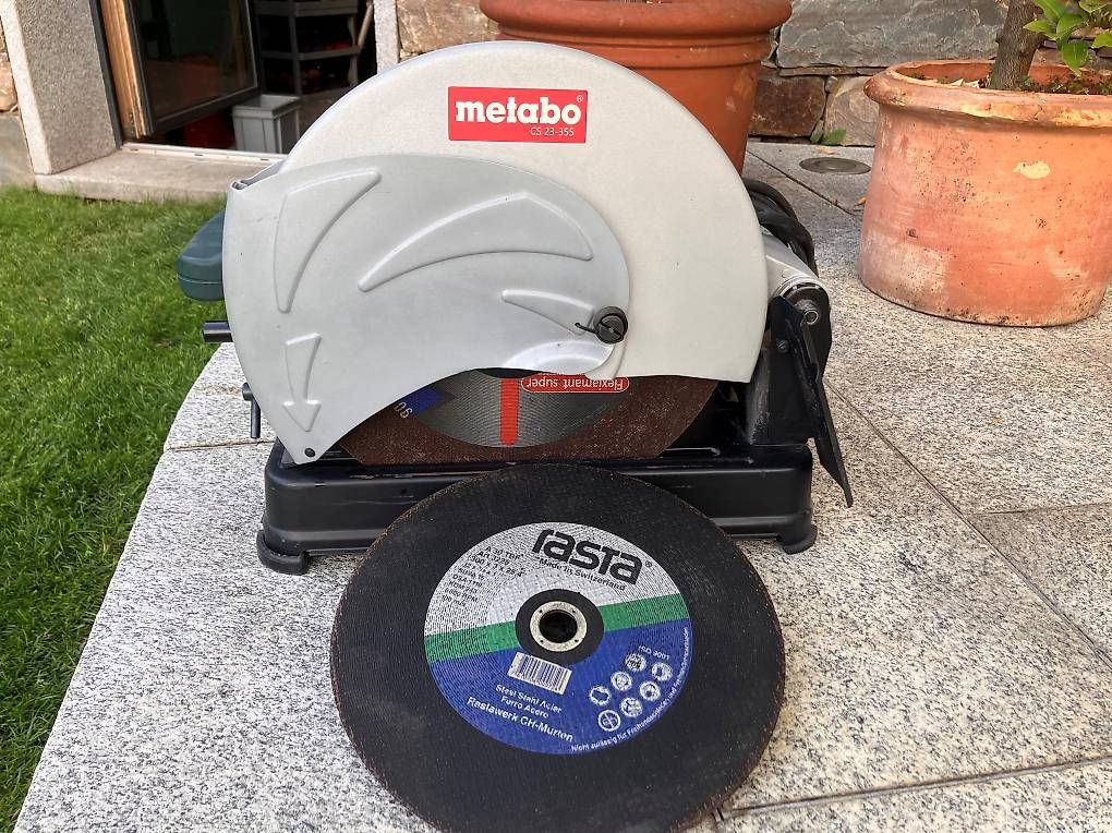 Metabo Alle Werkzeuge: Troncatrice per metallo METABO - Disco 34 cm. – Gebraucht aus Corzoneso von TognCavalett 4