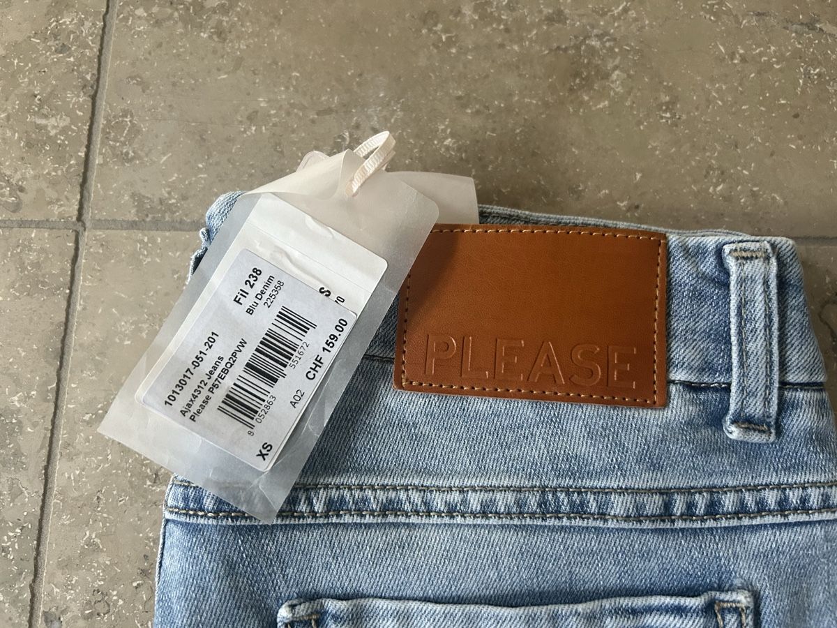 Please Jeans Jeans: PLEASE Denim Jeans - NEU mit Etikett! – Nuovo e nell'imballaggio originale da Zürich venduto da diva1972 1