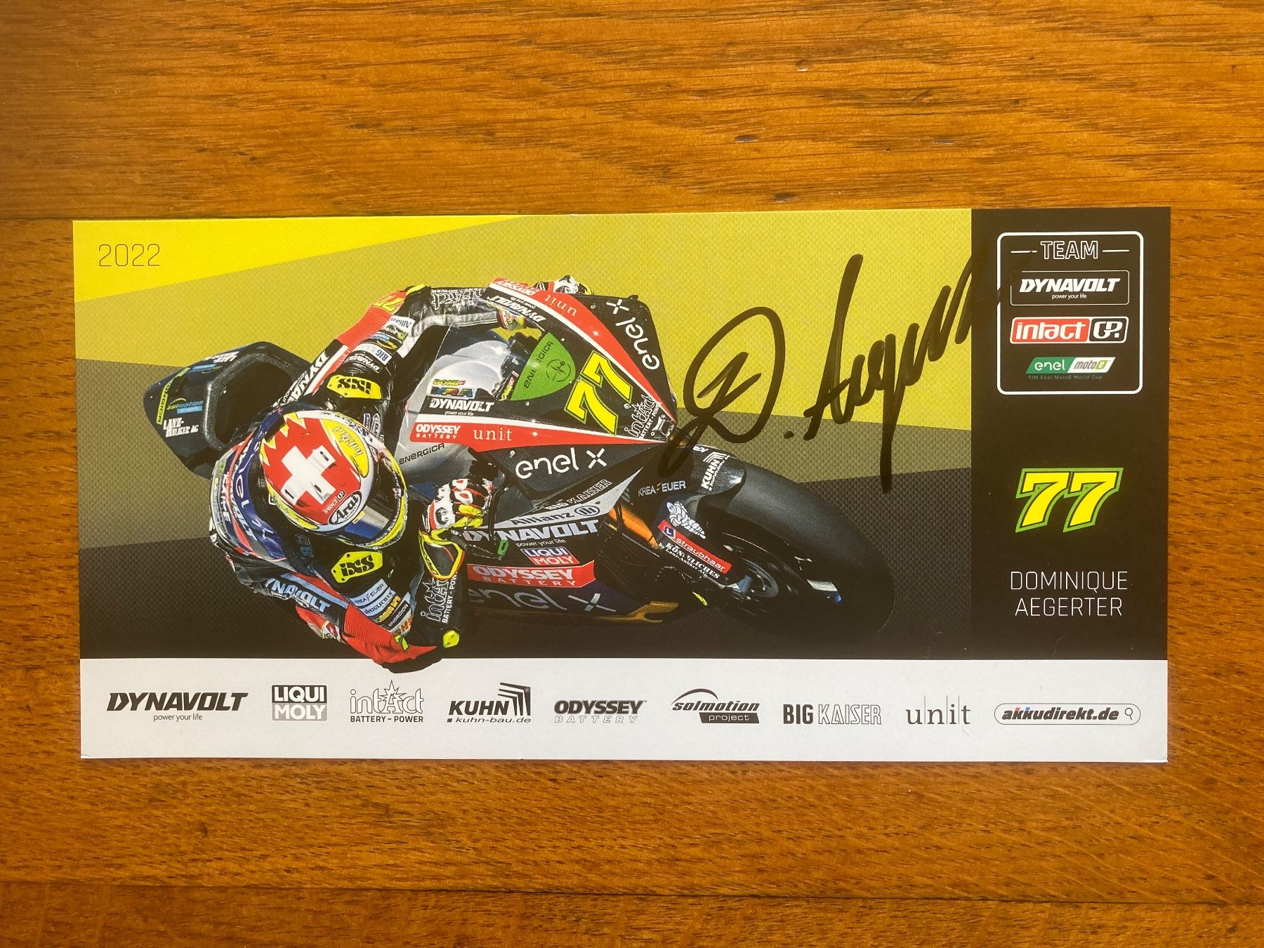 Autografi: Dominique  Aegerter   /  orig. AK – Nuovo (secondo la descrizione) da Lovens venduto da Traktor69