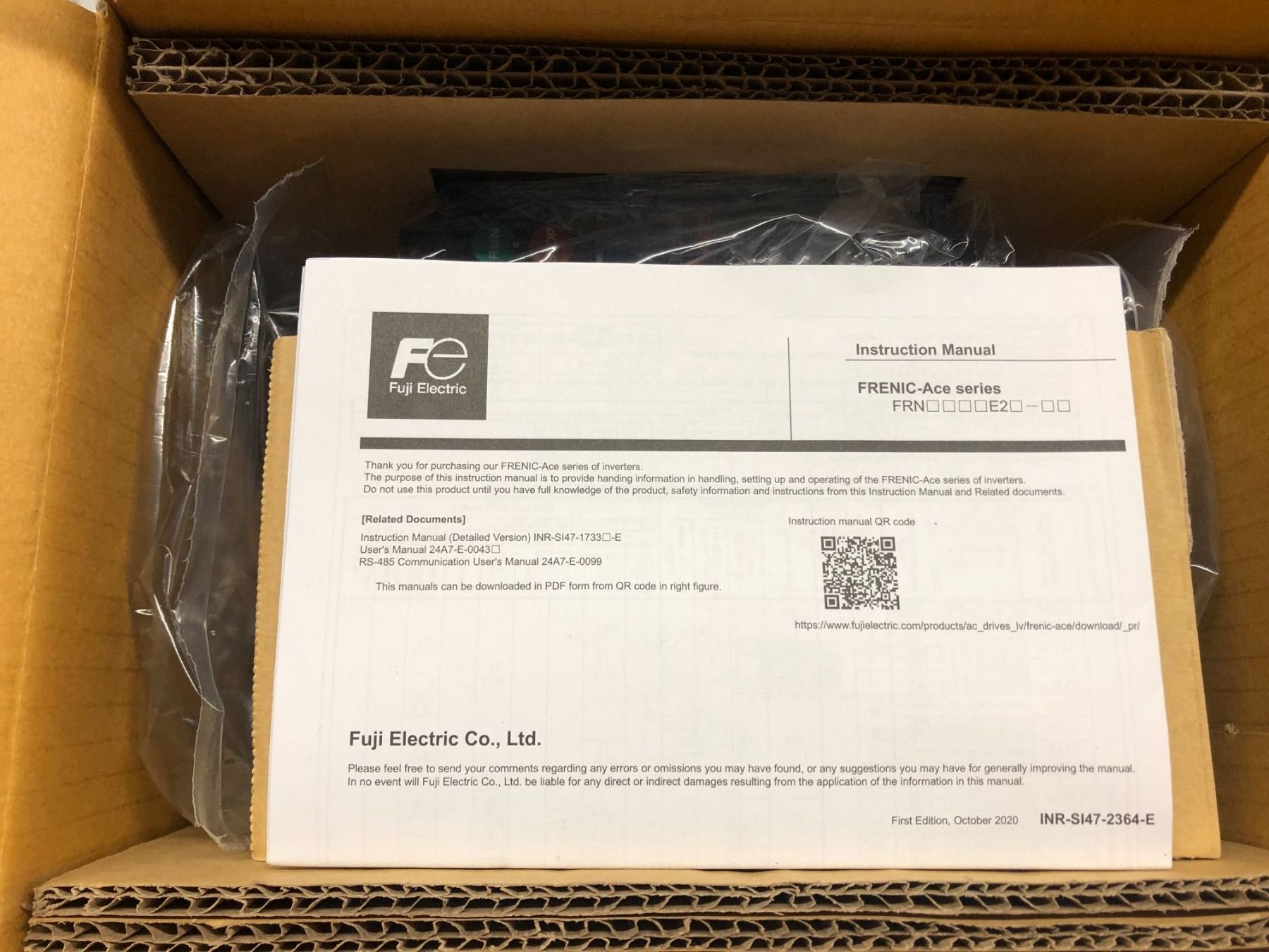 Amplificatori: FUJI AC Drive FRN0008E2E-7GA – Nuovo e nell'imballaggio originale da Ibach venduto da jansim 2