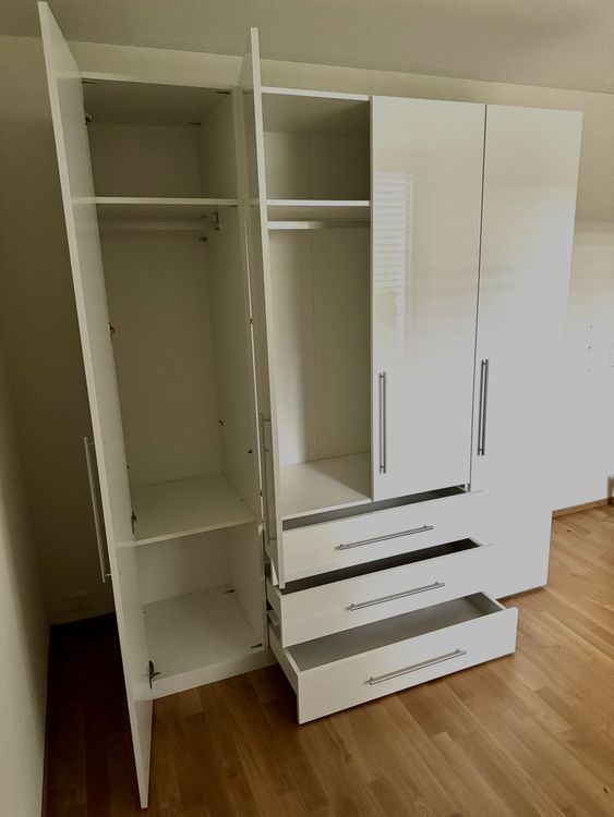 Spannende Kleiderschrank Weiß Gebraucht Ebenbild