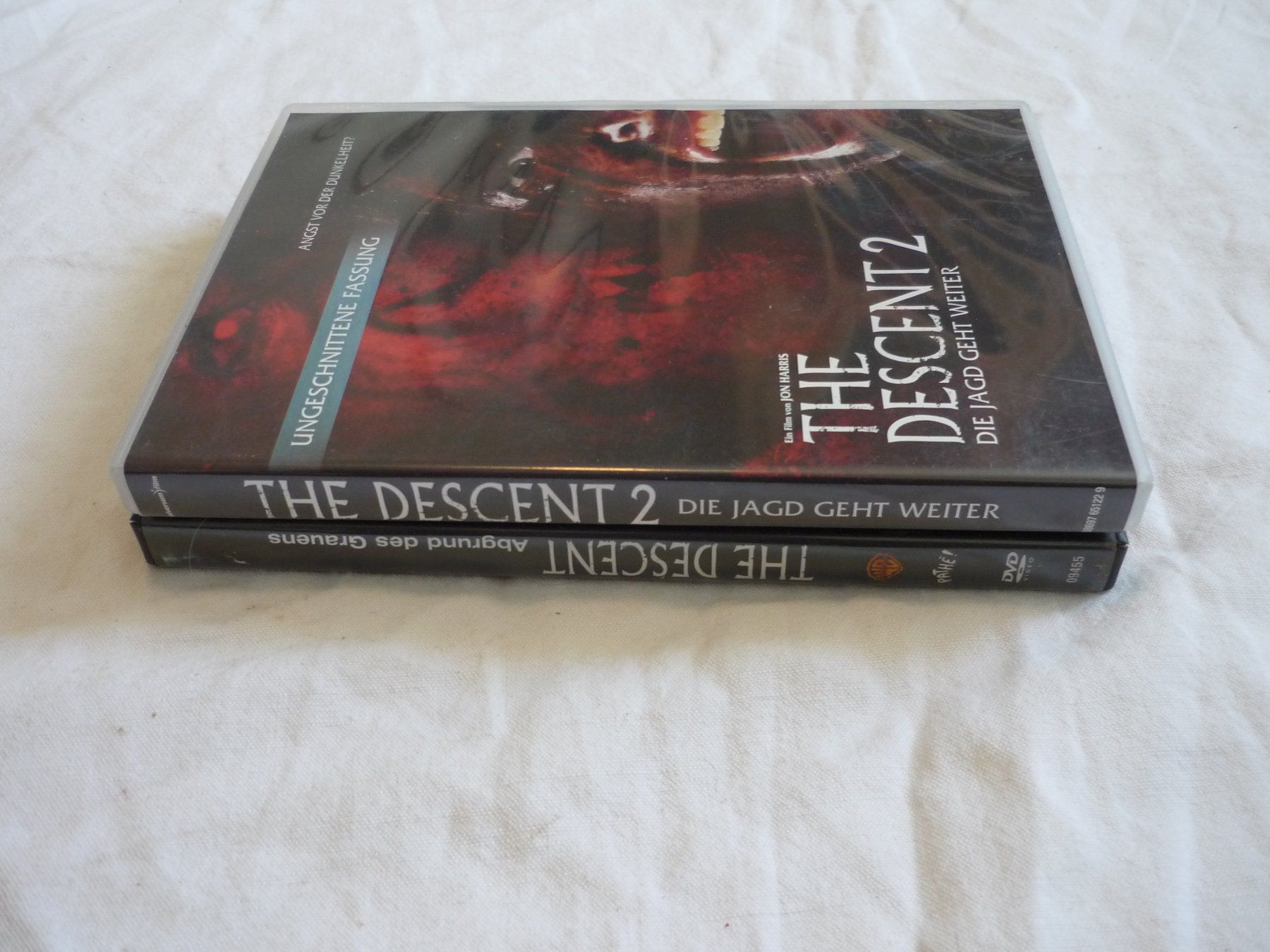 Alle DVDs: 2x DVD Horror - The Descent 1 + 2 – Gebraucht aus Beringen von zzRegal 1