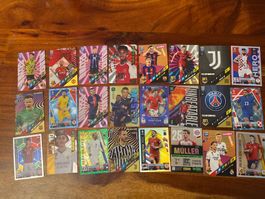 45 hochwertige Fussball Karten (NM)