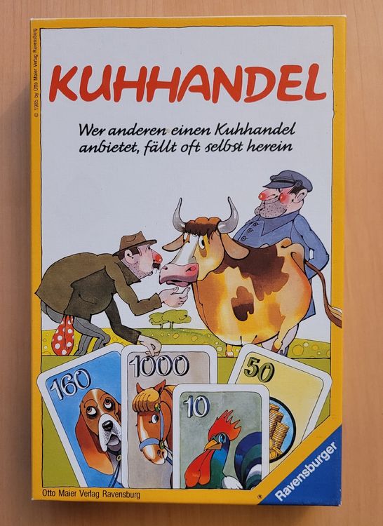 Ravensburger Spiele 20752 &   Kuhhandel Master Card Gioco [Lingua