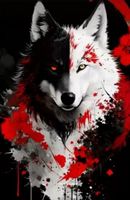 Diamond Painting: Wolf 40x70cm