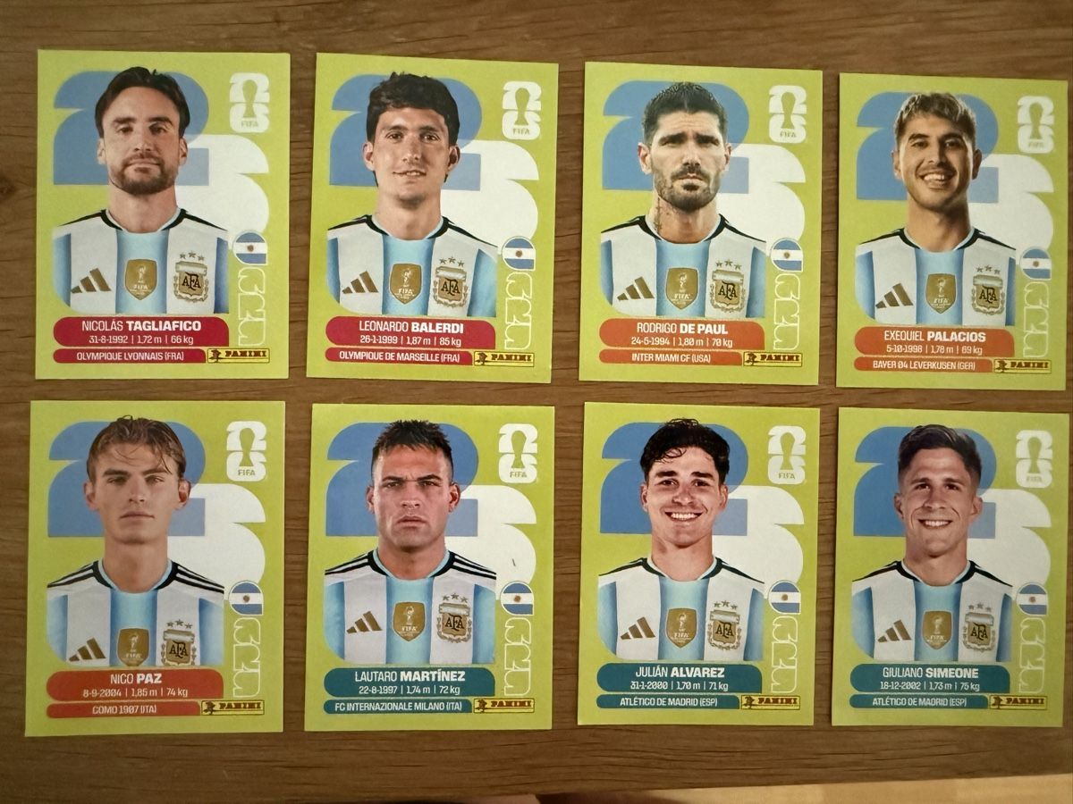 Panini Carte collezionabili: Panini WM 2026 Argentinien – Nuovo (secondo la descrizione) da Birsfelden venduto da cool_beats