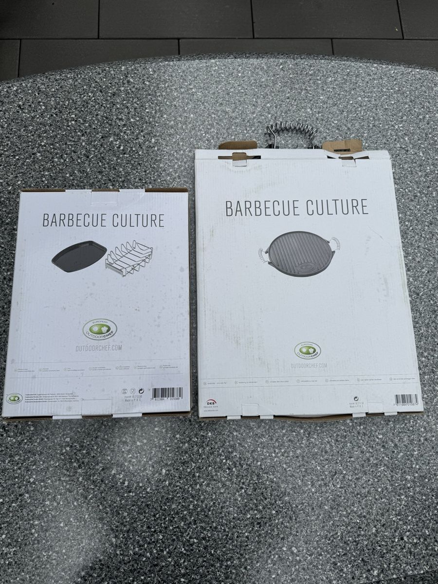 Griglie: Grillplatte, Grillracket, usw. NEU – Nuovo e nell'imballaggio originale da Schaffhausen venduto da 1963CD 1