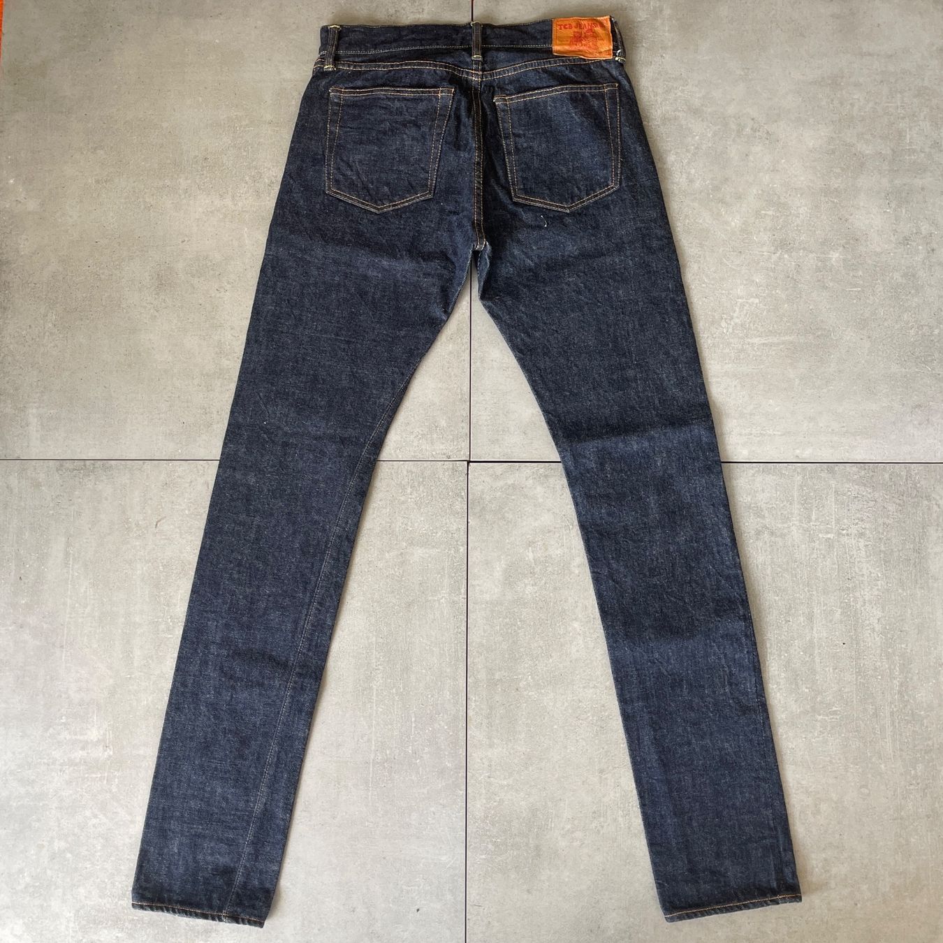 Jeans: TCB Japanese Raw Selvedge Jeans – Usato da Bern venduto da shoprestoredvintage 5