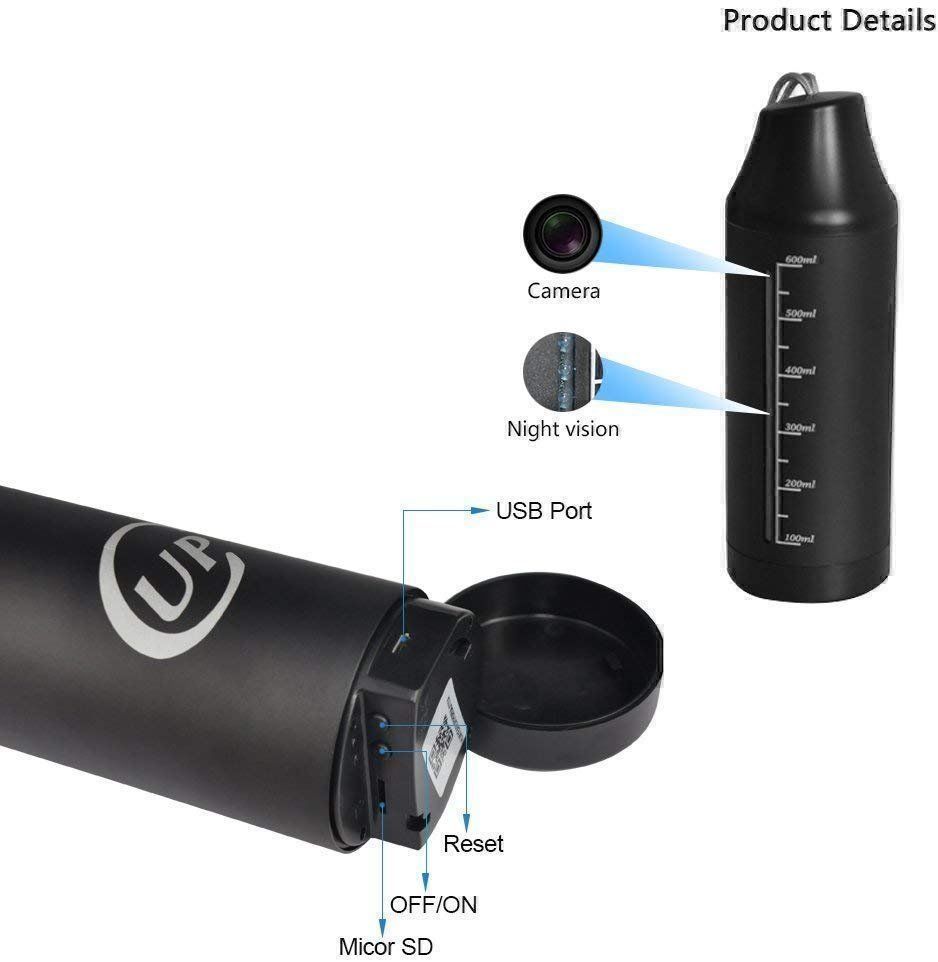 Camcorder: Spy Bootle Cam jetzt Ihr Zuhause sichern – Gebraucht aus Wynau von Intexpool24 1