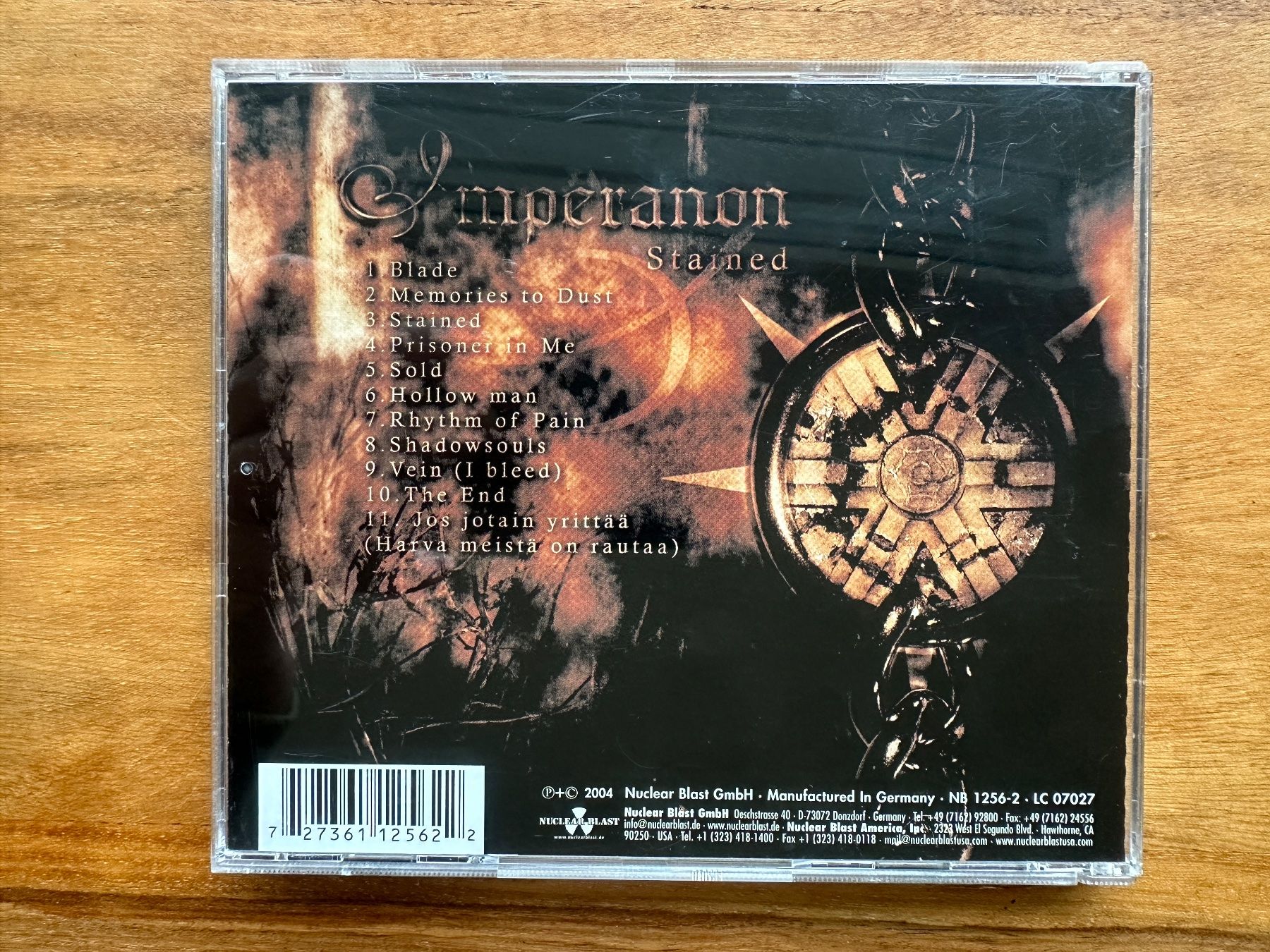 CD: Imperanon - Stained (CD Melodic Death Metal) – Usato da Horgen venduto da flyingpenguin2000 2