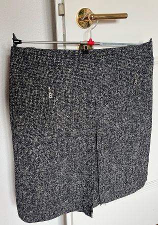 Bogner Rock, Jupe, Skirt, Grau, Gr. 40/42, Top Zustand