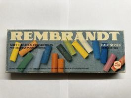 Boîte de pastels Rembrandt vintage