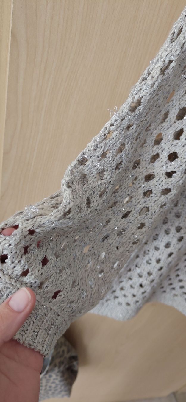 Monari Maglioni & Felpe: Monari Pullover grob gestrickt beige Grösse 44 – Usato da Schwarzenburg venduto da Budi58 2