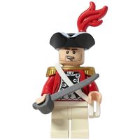 Lego Pirates of the Caribbean King George's Officer poc018