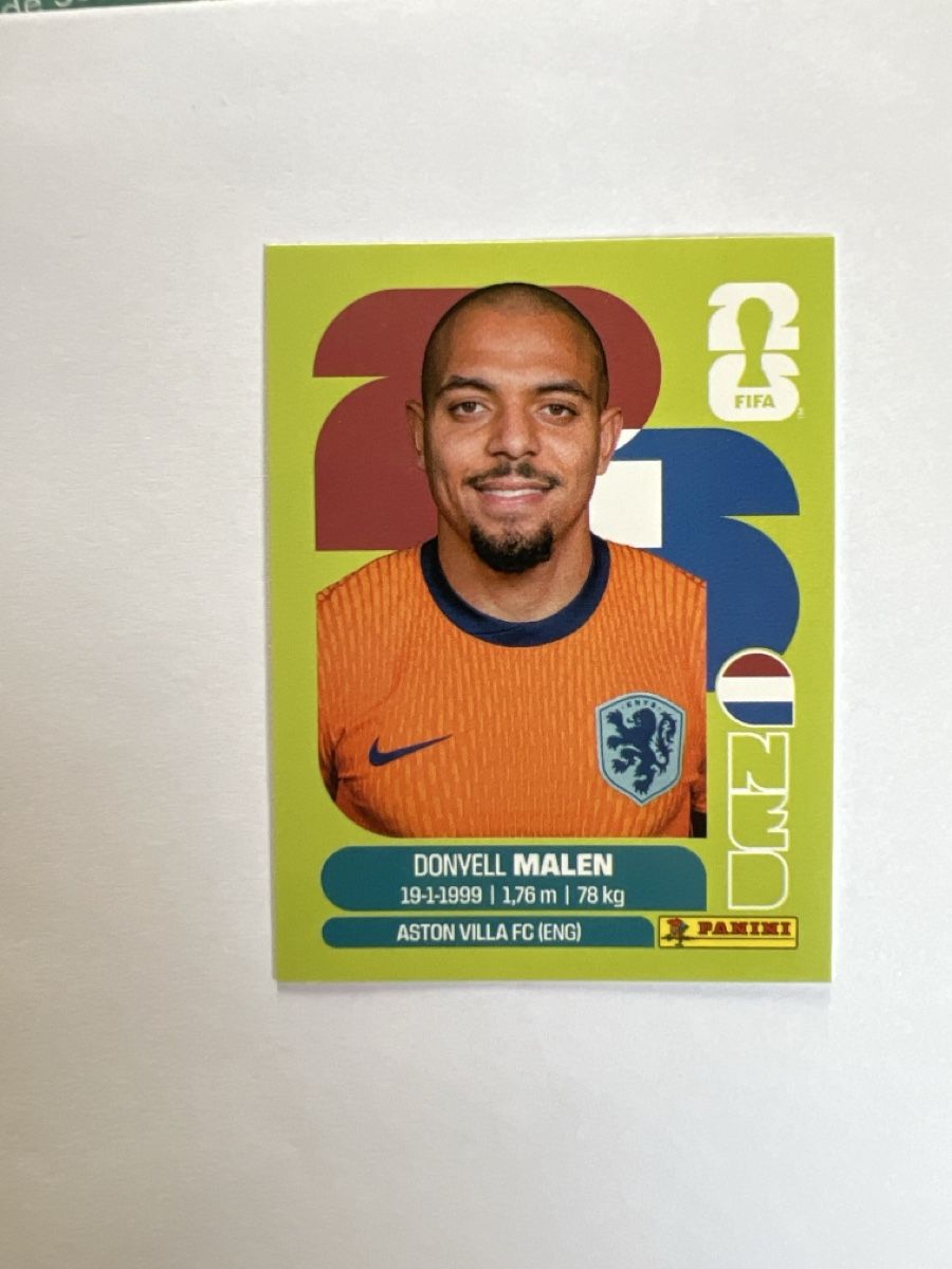 Panini Carte collezionabili: Donovell Malen Panini Sammelbild – Nuovo e nell'imballaggio originale da Grüt (Gossau ZH) venduto da BOOOTSY