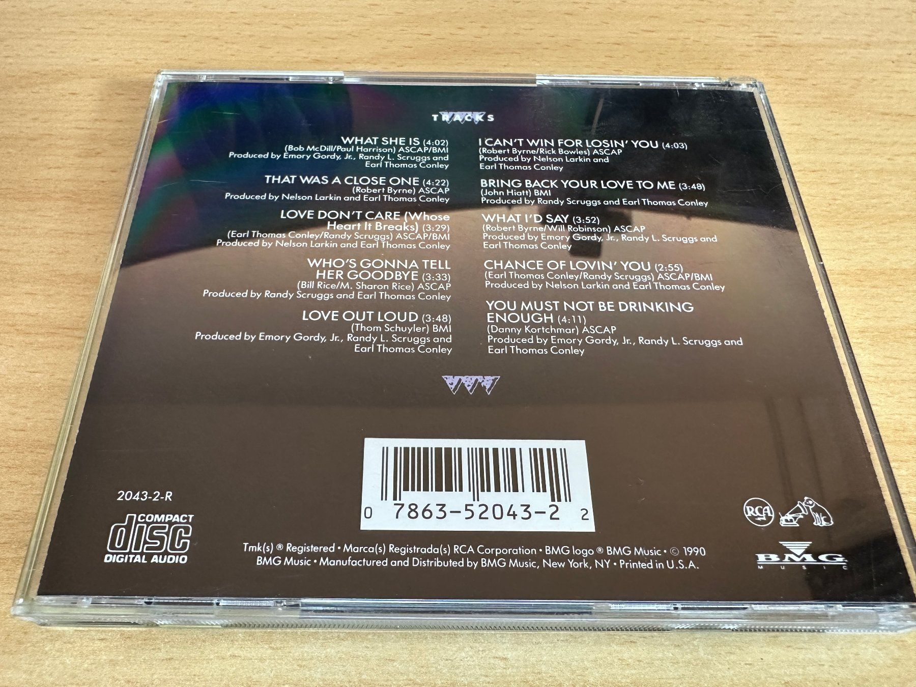 CDs: Earl Thomas Conley – Greatest Hits Volume 2 – Gebraucht aus Rikon im Tösstal von Alpenmutz 1