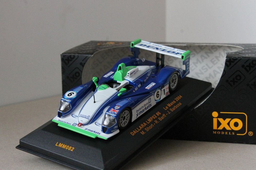 Miniature Ixo 1/43 - Dallara LMP2 N°6 Le Mans 2004, Avec Boîte, Occasion