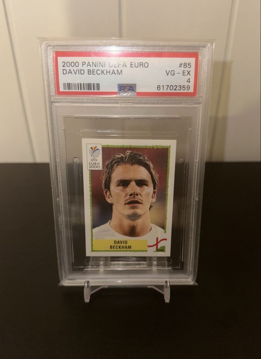 Panini Sammelbilder & Trading cards: Panini DAVID BECKHAM (PSA) Euro 2000 – Gebraucht aus Unterstammheim von Robin059