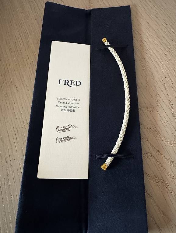Fred Bracciali & Braccialetti: Câble pour bracelet Fred force 10 – Usato da Grandvaux venduto da abbybe