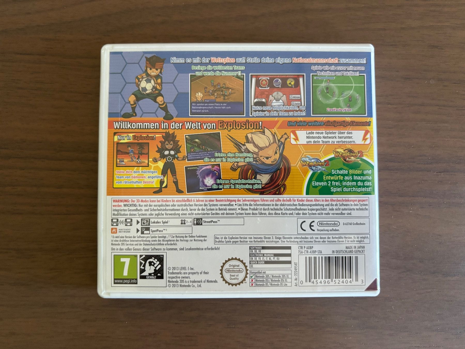 Nintendo Jeux: Inazuma Eleven 3: Explosion [3DS] – D'occasion à Killwangen par Ryusens 1