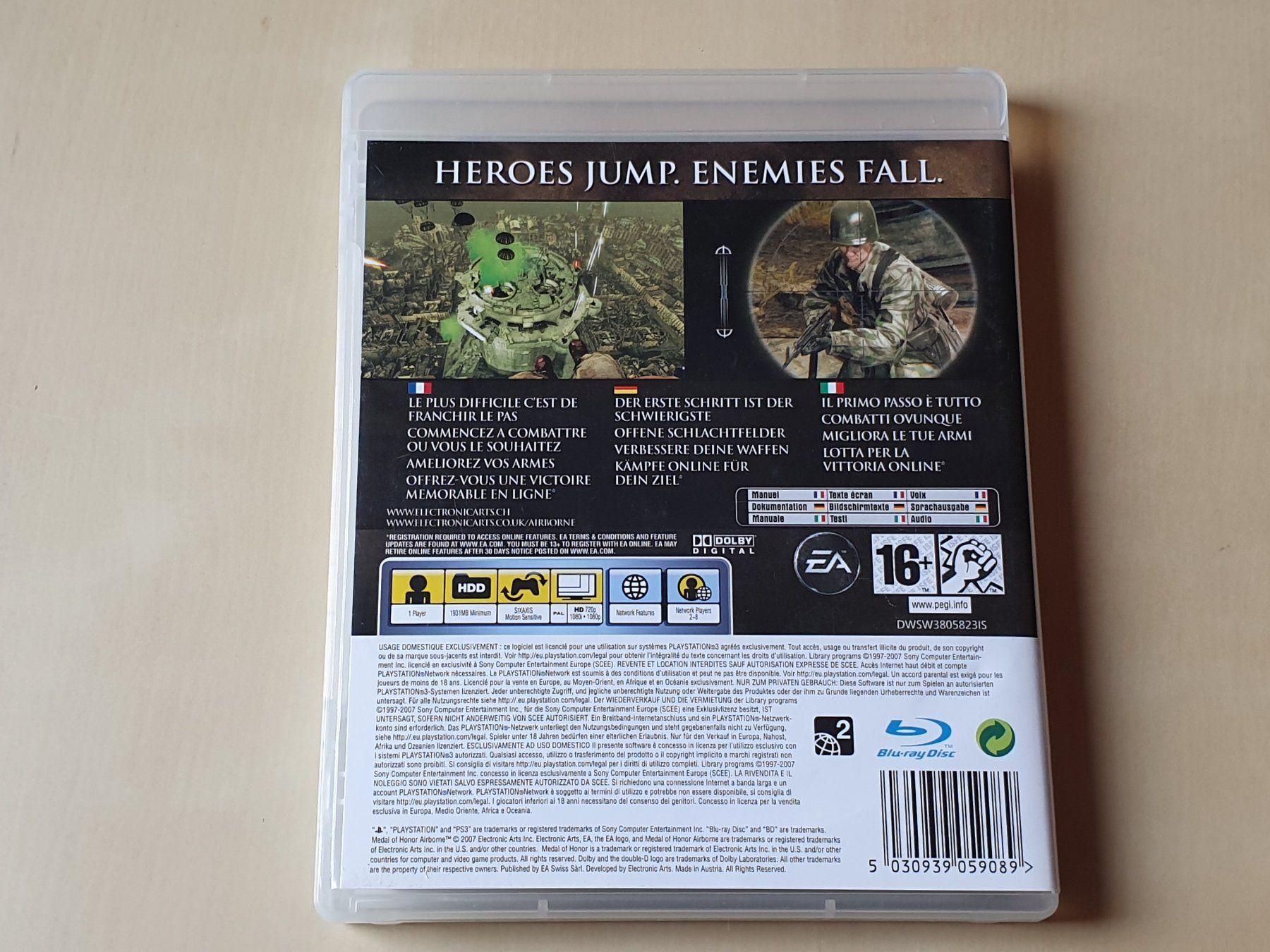 Sony Spiele: Medal of Honor Airborne – Gebraucht aus Stansstad von collectorsshop 1