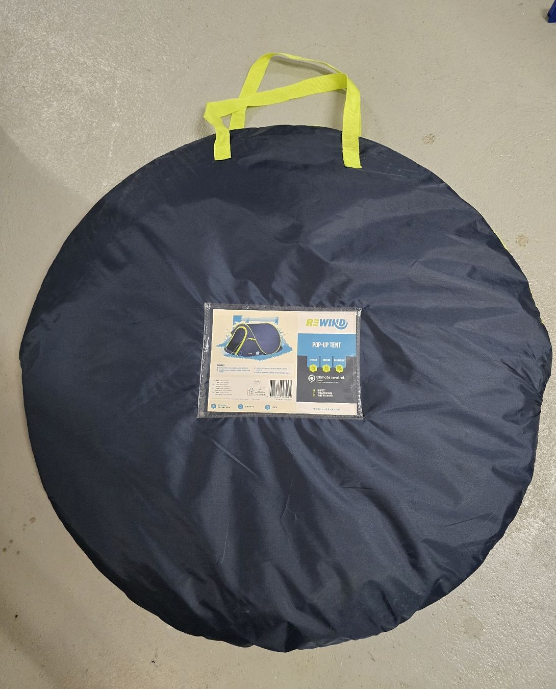 Zelte: Wurfzelt von Rewind – Neu und originalverpackt aus Geroldswil von Churla 1
