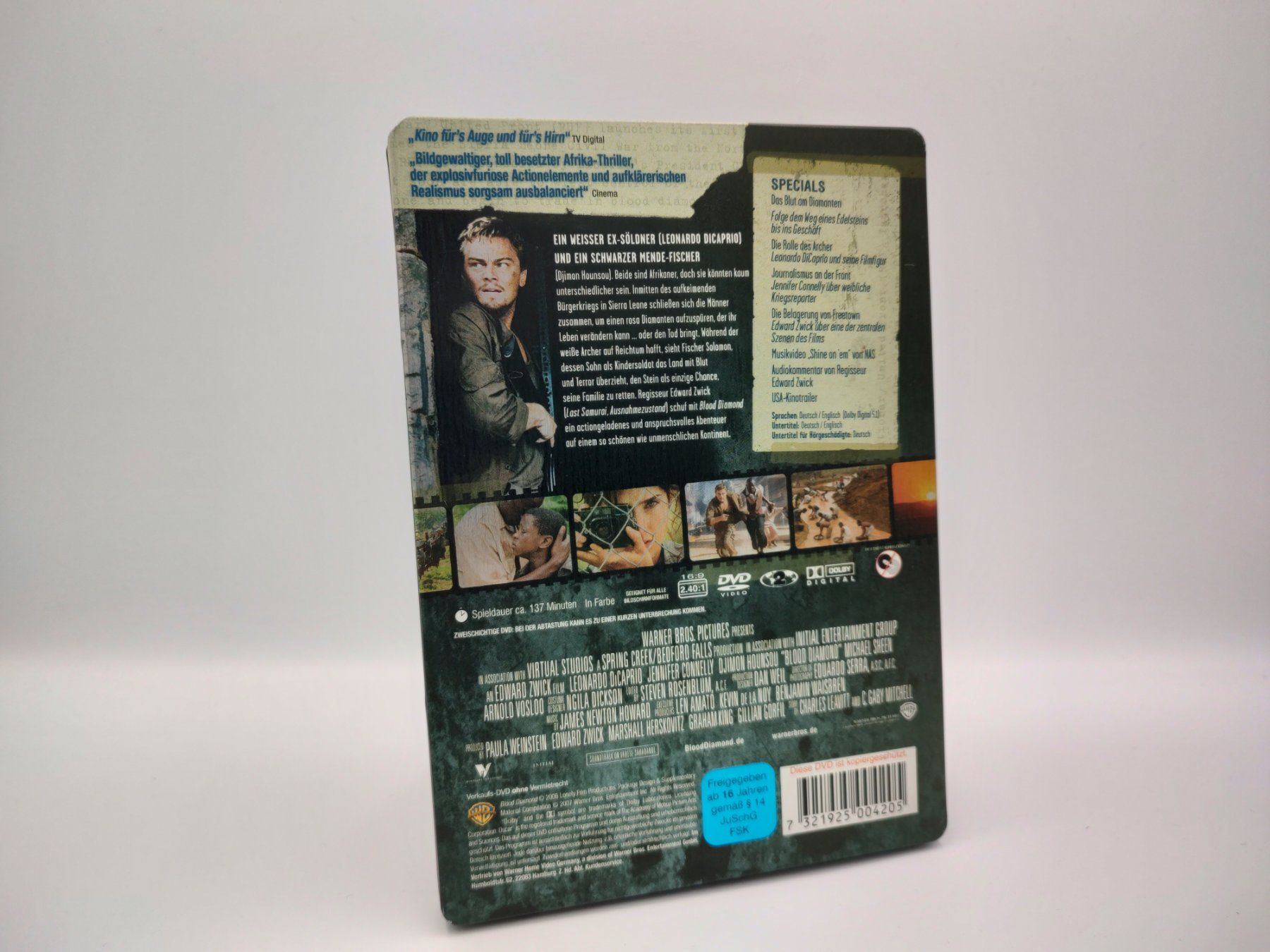 Tutti i DVDs: BLOOD DIAMOND - A-Post Versand nur CHF 2.50! – Usato da Siblingen venduto da goodprice24 1