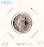 Tutti le monete: 10 Rappen 1931, CuNi, stgl. Topstück – Nuovo (secondo la descrizione) da Bonstetten venduto da Pinguin75