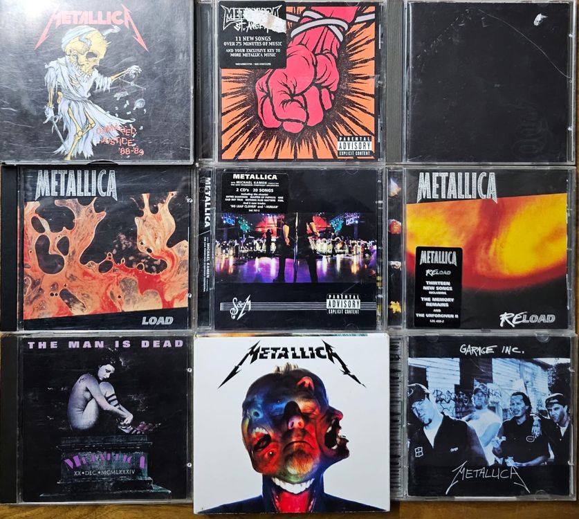 Metallica CD's (Gebraucht) in Unterkulm für CHF 54 – mit Lieferung auf ...