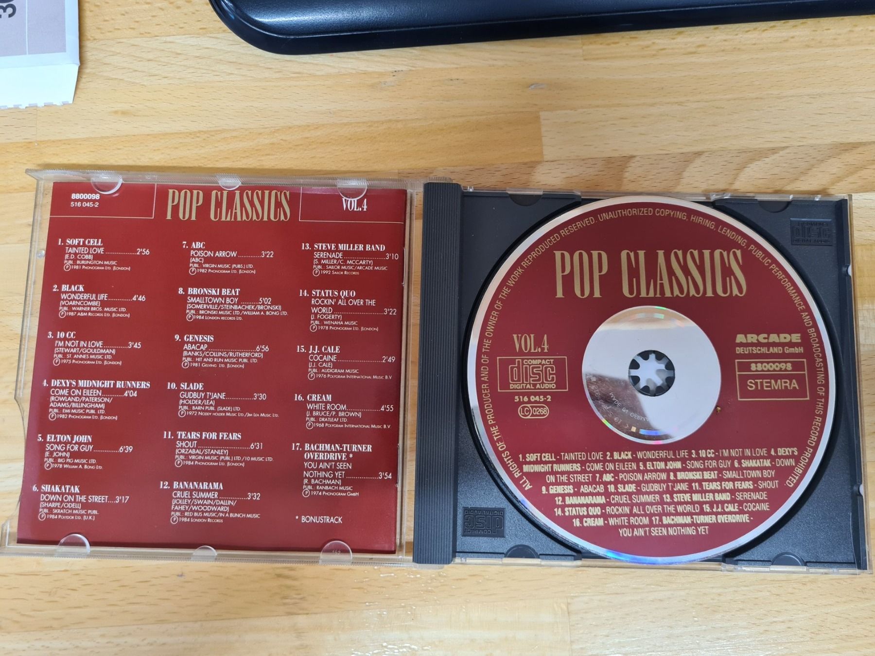 CDs: CD, POP CLASSICS, VOl. 4 – D'occasion à Halten par GiMu.84 2