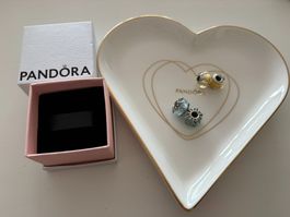 Pandora Charms - Murano Blau und Gelb