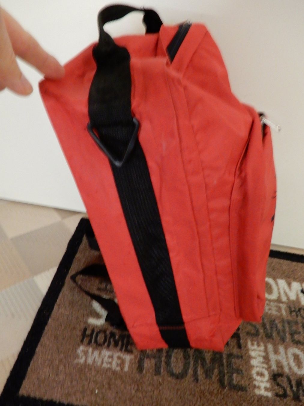 Sacs à dos: Rucksack rot Postmusik Bern – D'occasion à Worben par MaKo3252 2