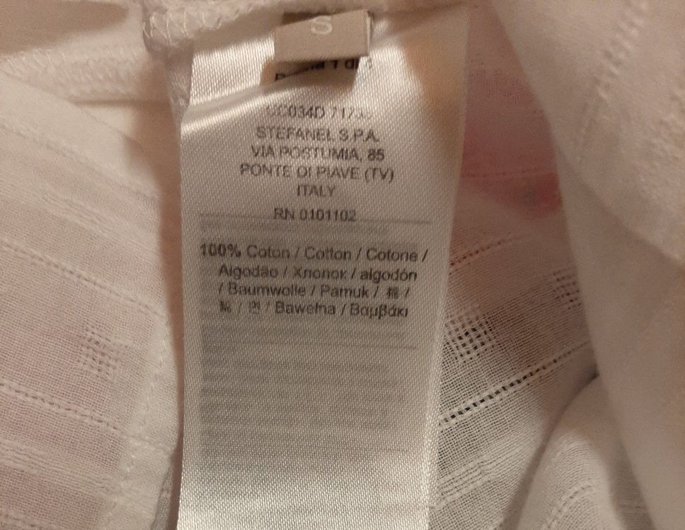 Stefanel Camicette: Stefanel Baumwolle Bluse S – Usato da Simplon Dorf venduto da fraueulalia 3