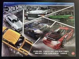 Hot Wheels Autoset, 6 Japanische Klassiker, Silver Serie NEU