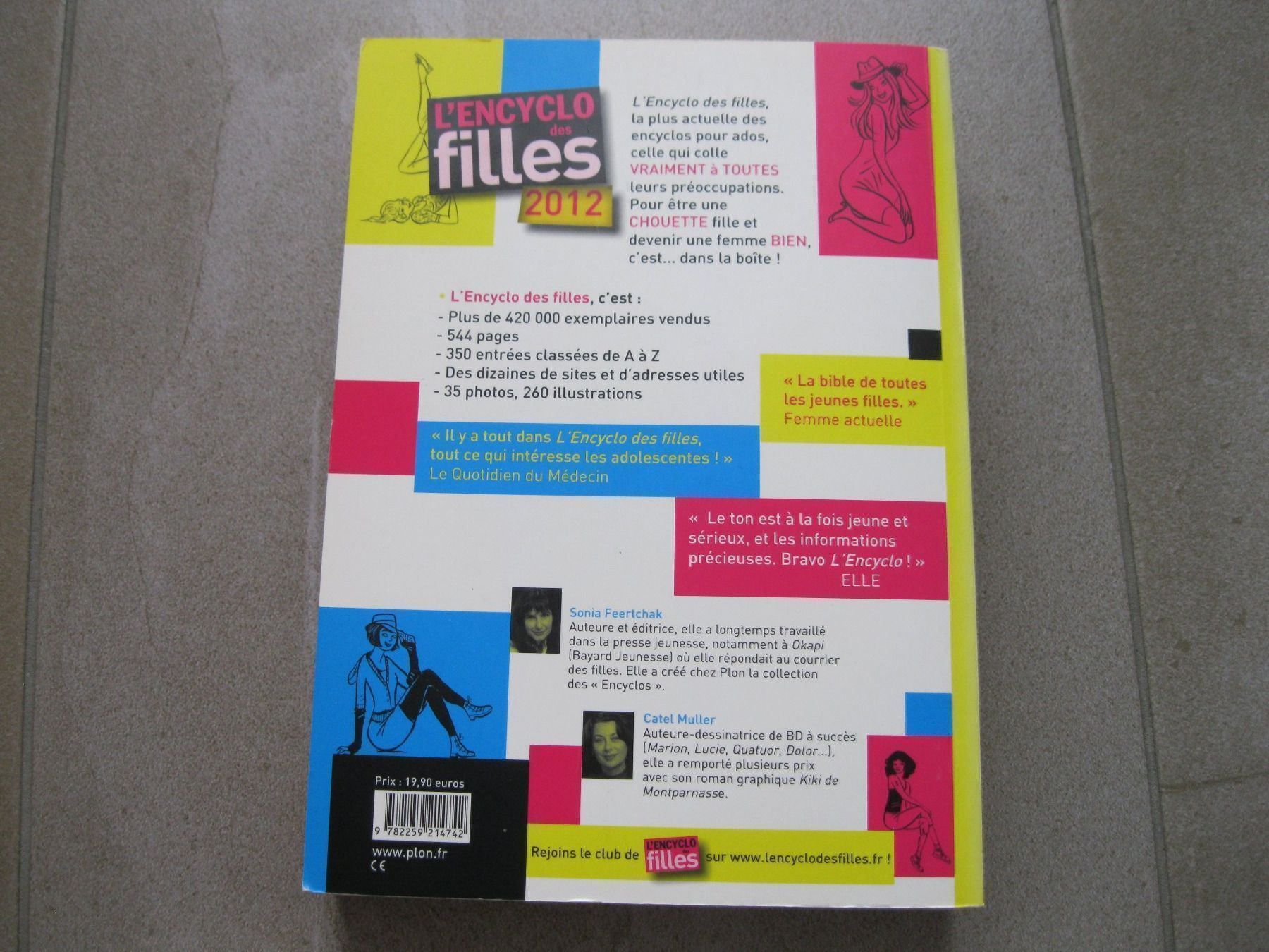Libri: L'encyclopédie des filles – Usato da vouvry venduto da -tivoli- 1