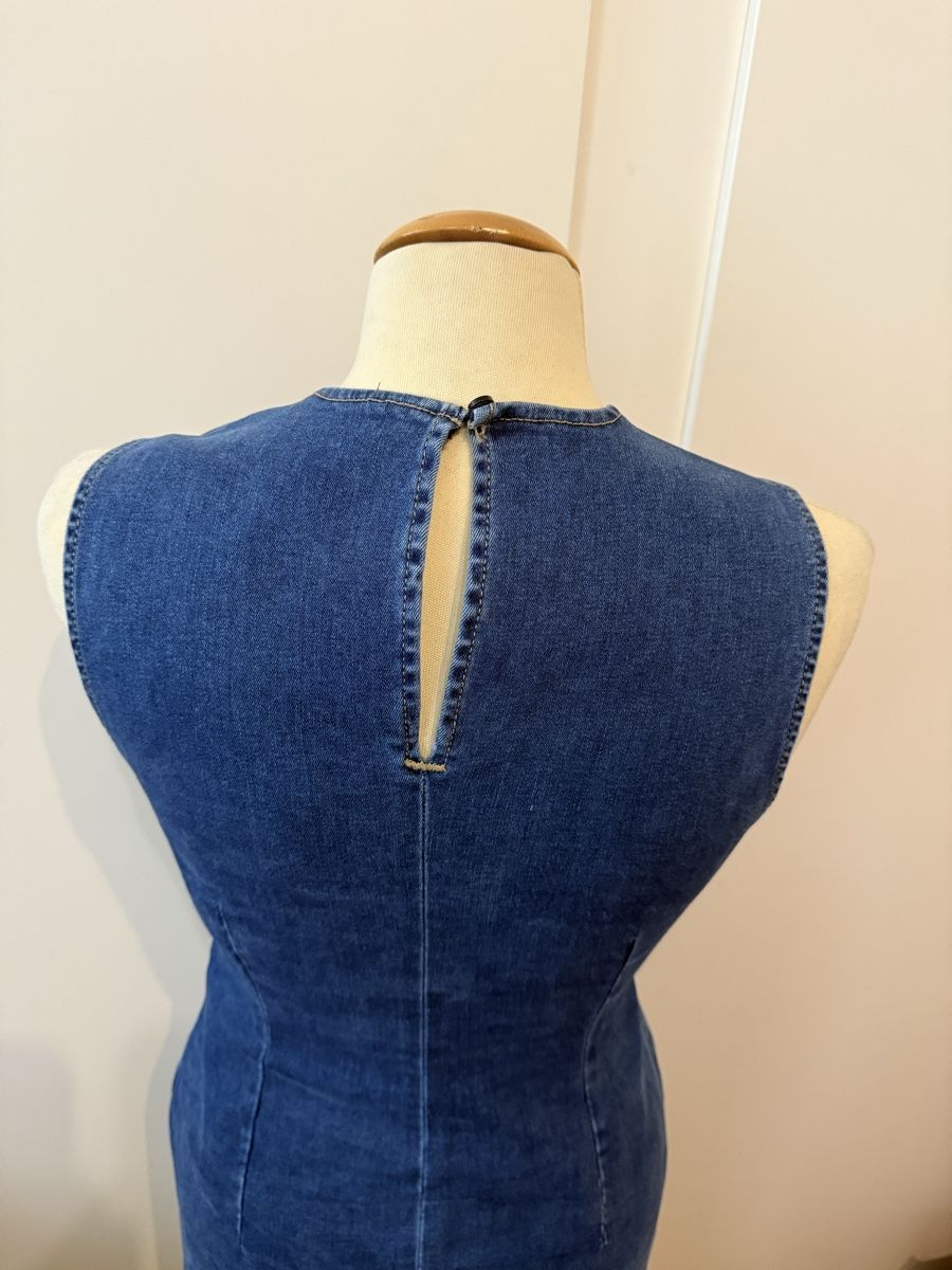 Vestiti: Robe en jeans sans manche – Nuovo (secondo la descrizione) da Le Locle venduto da tchanatakoua 5