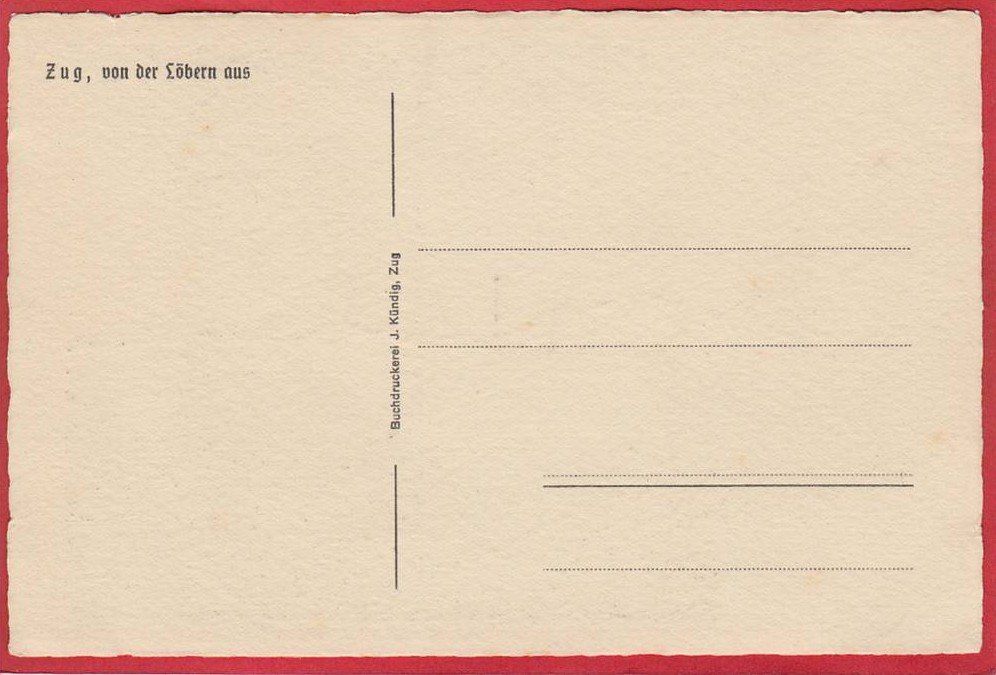 Cartoline postali: ZUG VON DEN LÖBERN AUS – Usato da Grüningen venduto da Kartenlaube 1