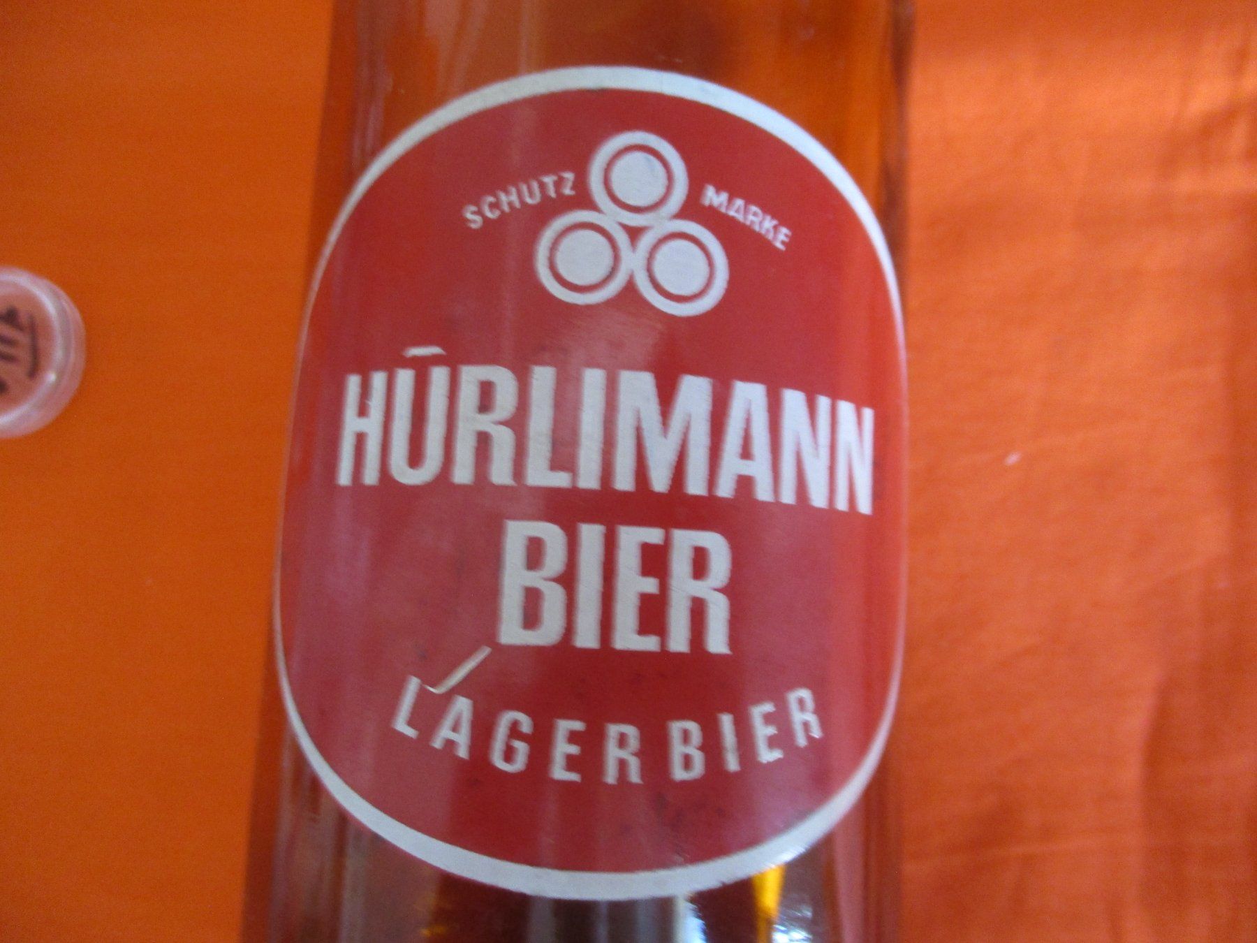 Hürlimann Bicchieri, Caraffe & Bottiglie: Bierflasche Hürlimann 1963 – Usato da Birsfelden venduto da alles-muss-raus 1