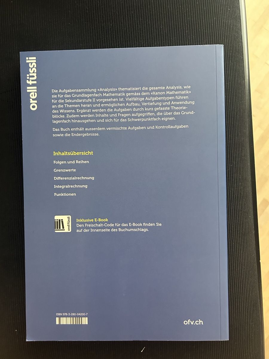 Libri: Analysis Aufgabenbuch DMK guter Zustand – Nuovo (secondo la descrizione) da Goldau venduto da sab_9drp 1