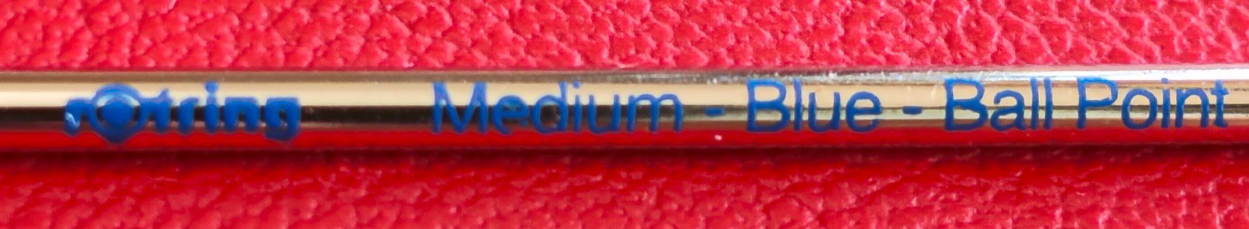Rotring Stifte & Marker: Rotring Ersatzminen D1 Refill Ballpoint M Blau, – Neu und originalverpackt aus Zürich von Tanteemma369 2