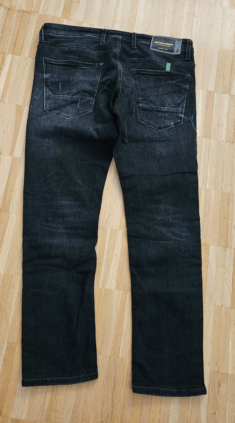 Jack & Jones Jeans: Schwarze Strech Jeans 36/32 neu – Gebraucht aus herisau von Florusa 1