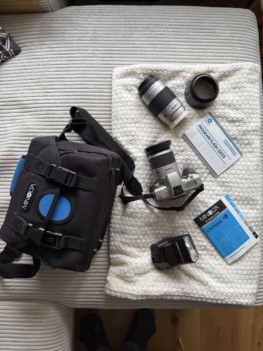Minolta Kamera: Minolta Analogkamera – Gebraucht aus Speicherschwendi von tidur