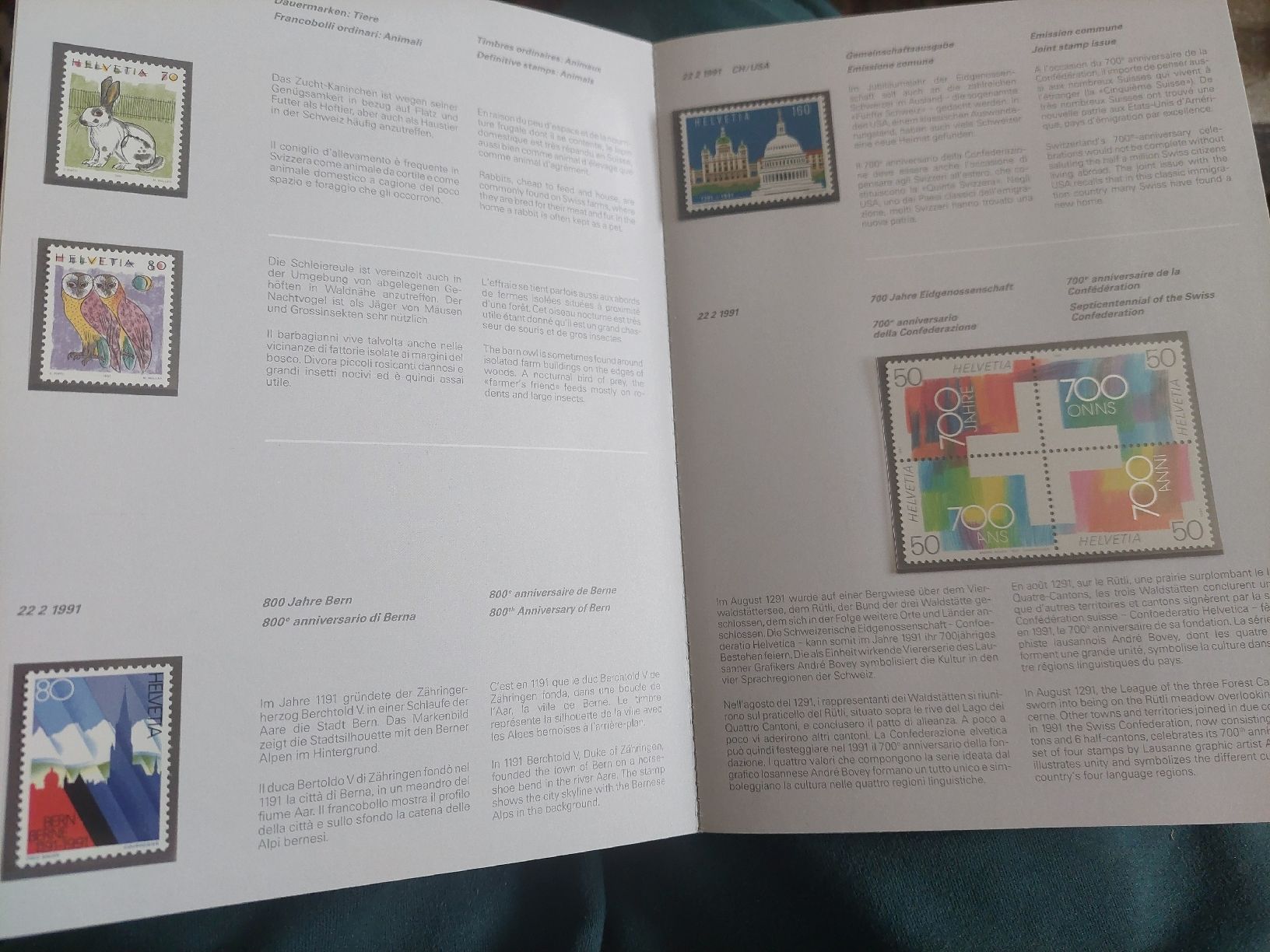 Tutti i francobolli: Timbres suisses  – Nuovo (secondo la descrizione) da Le Locle venduto da wchs 1