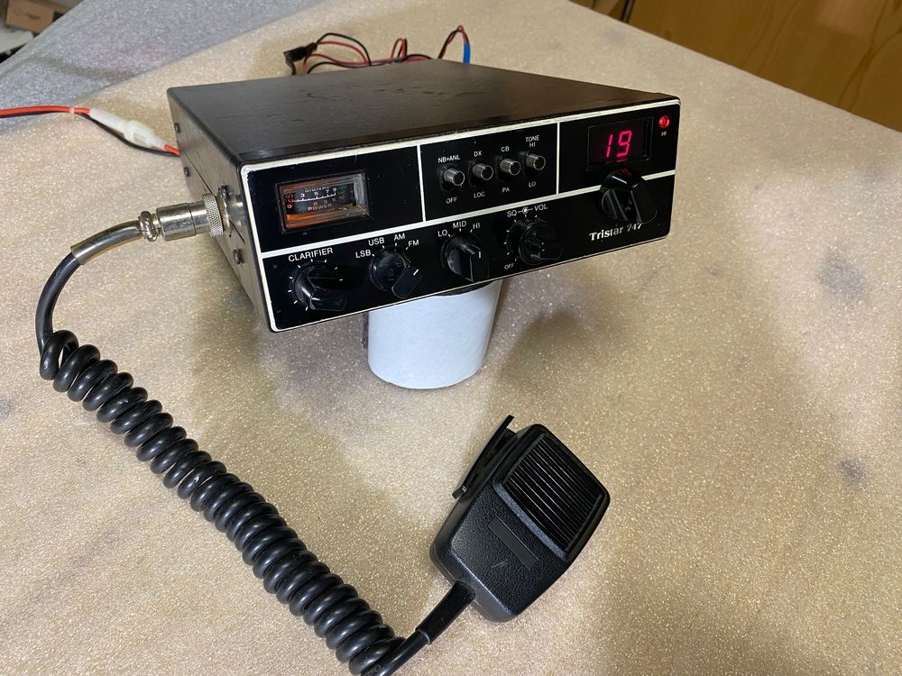 Funktechnik: Tristar 747 120 CH AM/FM/SSB – Gebraucht aus Kollbrunn von Swiss_RX_1