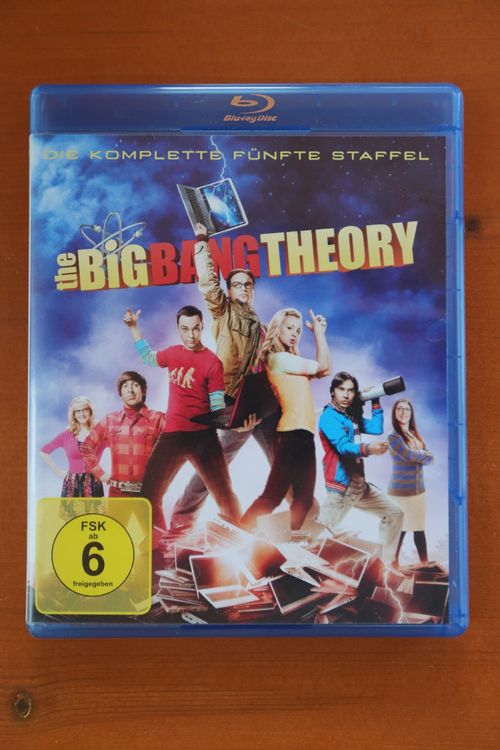 Blu-Ray THE BIG BANG THEORY / DIE KOMPLETTE FÜNFTE STAFFEL (Gebraucht ...