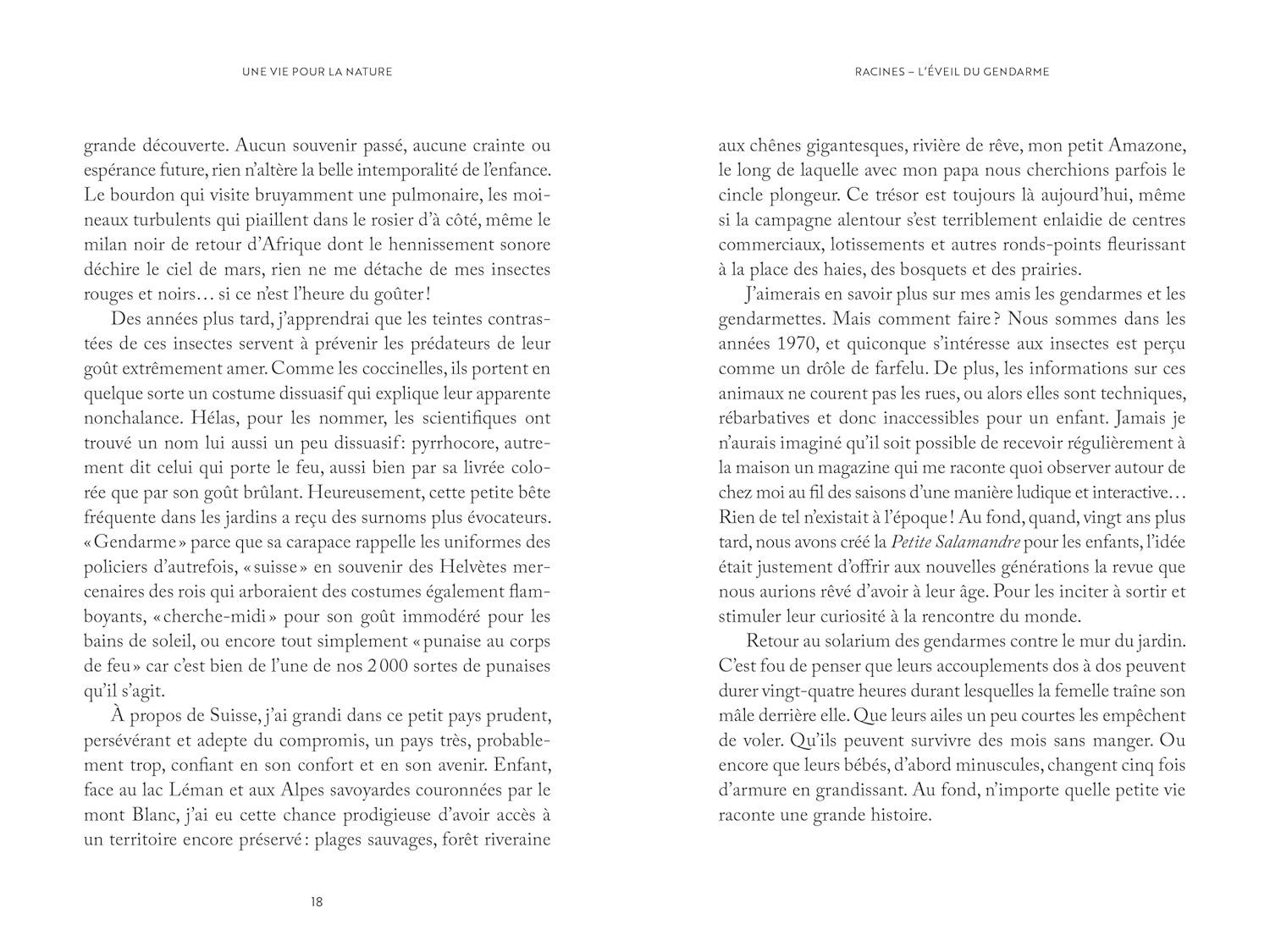 Bücher: Une vie pour la nature – Gebraucht aus Neuchâtel von Dualseele 2