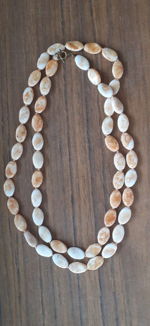 Catenine: Kette orange Achate Vintage – Usato da Mörschwil venduto da wunderkiste44 3
