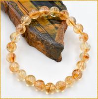 ♛ Citrin Stretch Armband