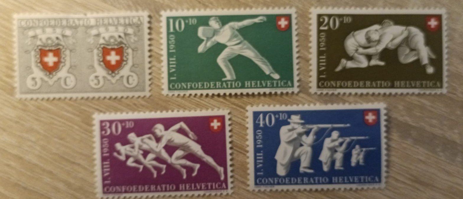 Tutti i francobolli: Lote sellos Suiza 1950 – Usato da Stein am Rhein venduto da tom_fq6v