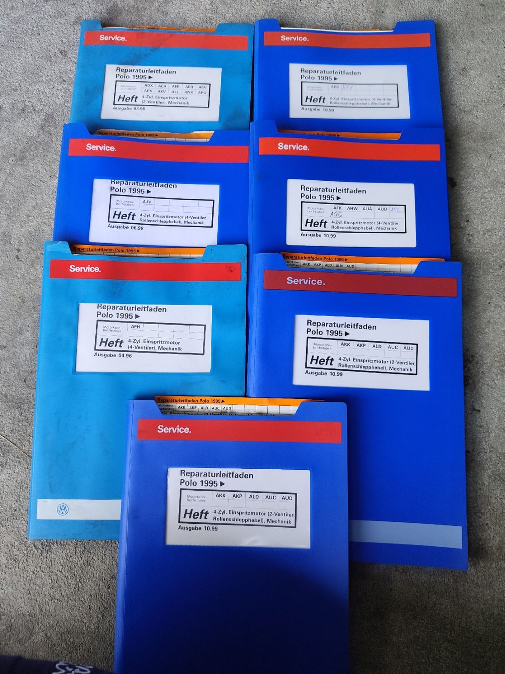 Bücher: Werkstatthandbücher VW Polo 1995 – Gebraucht aus Rebstein von andi322 3